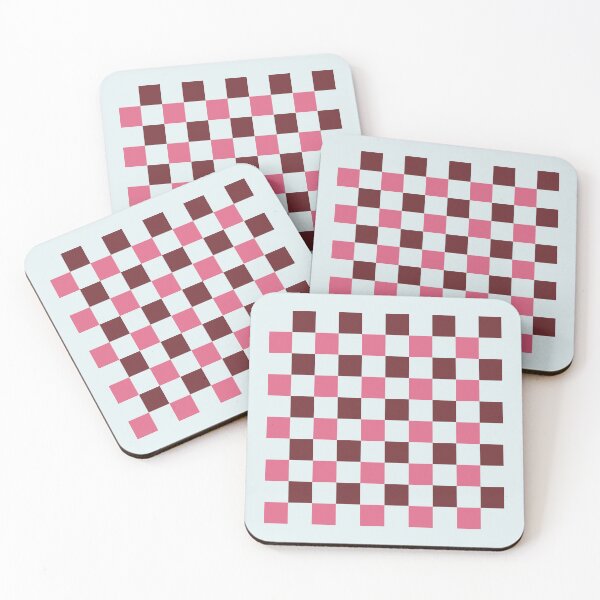 Item preview, Japanese Ichimatsu  (Checkered) Inspired Pattern on White designed and sold by DesignCentrum.