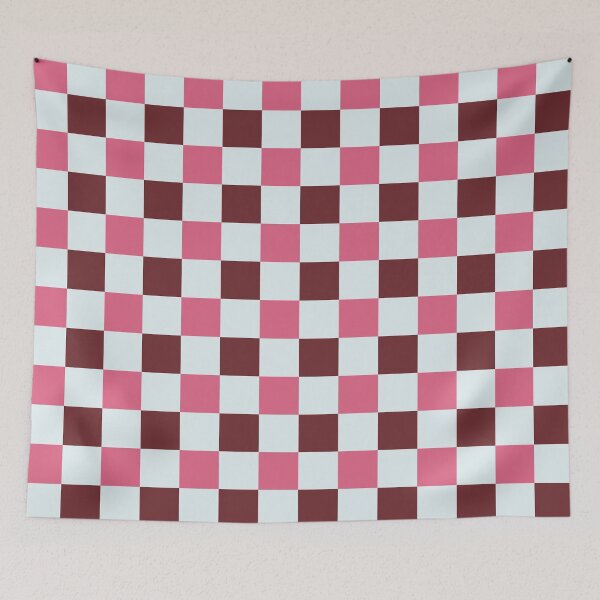 Item preview, Japanese Ichimatsu  (Checkered) Inspired Pattern on White designed and sold by DesignCentrum.