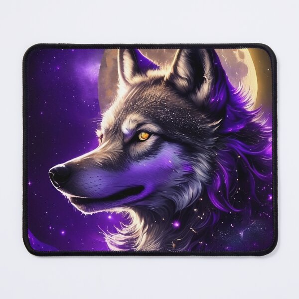 Item preview, Wolf in a Moon Lit Night, designed and sold by LonelyM00n.
