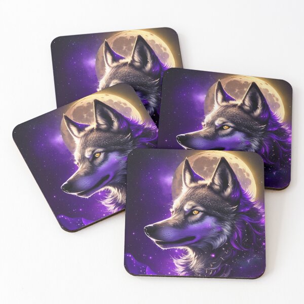 Item preview, Wolf in a Moon Lit Night, designed and sold by LonelyM00n.