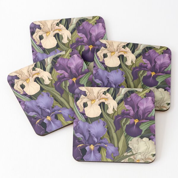 Item preview, Floral Pattern - Iris designed and sold by MTJ-Mushrooms.