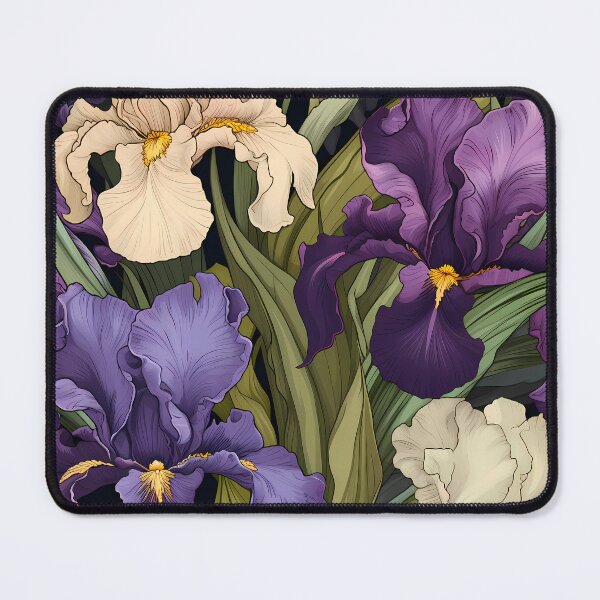 Item preview, Floral Pattern - Iris designed and sold by MTJ-Mushrooms.