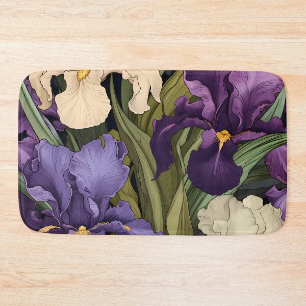 Item preview, Floral Pattern - Iris designed and sold by MTJ-Mushrooms.