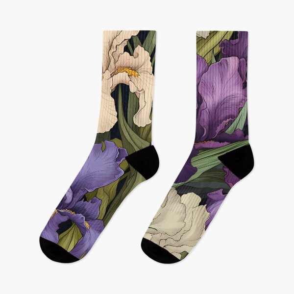 Item preview, Floral Pattern - Iris designed and sold by MTJ-Mushrooms.