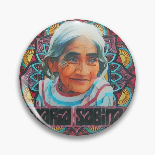 Item preview, Psychedelic Healer Maria Sabina designed and sold by Mystikos Art.