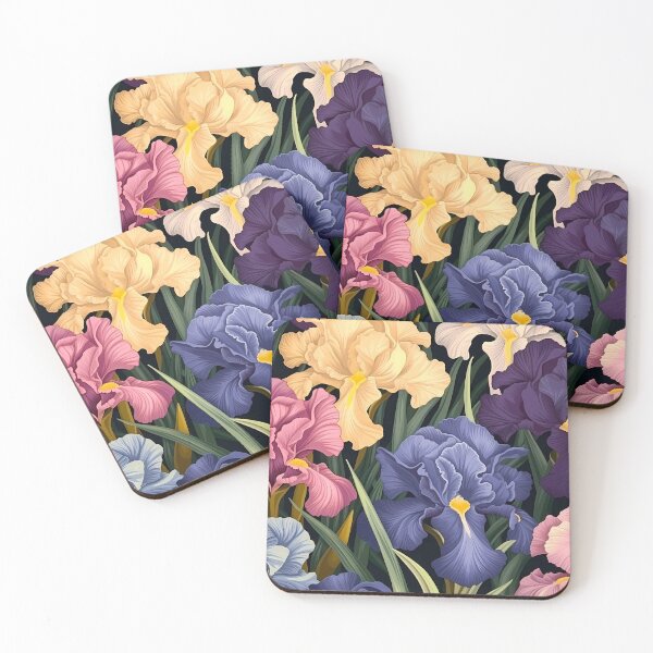 Item preview, Floral Pattern - Iris designed and sold by MTJ-Mushrooms.