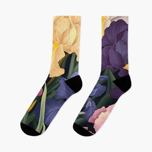 Item preview, Floral Pattern - Iris designed and sold by MTJ-Mushrooms.
