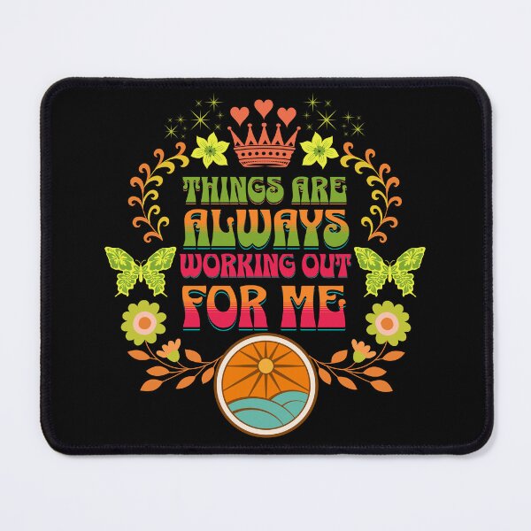 Item preview, Things Are Always Working Out For Me - Abraham Hicks Quote designed and sold by InkyGenies.