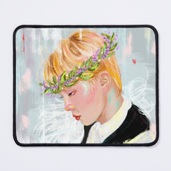 Item preview, Seokjin, lavender hazed crown designed and sold by MarmarArts.