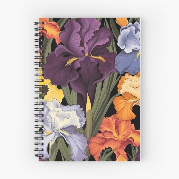 Item preview, Floral Pattern - Iris designed and sold by MTJ-Mushrooms.