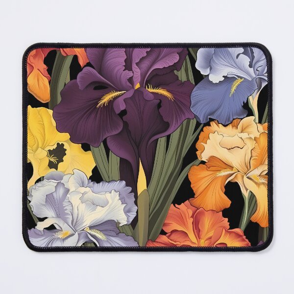 Item preview, Floral Pattern - Iris designed and sold by MTJ-Mushrooms.