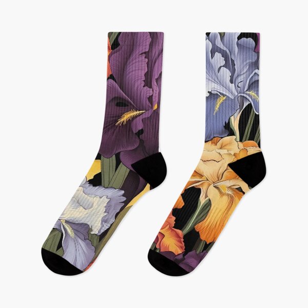 Item preview, Floral Pattern - Iris designed and sold by MTJ-Mushrooms.