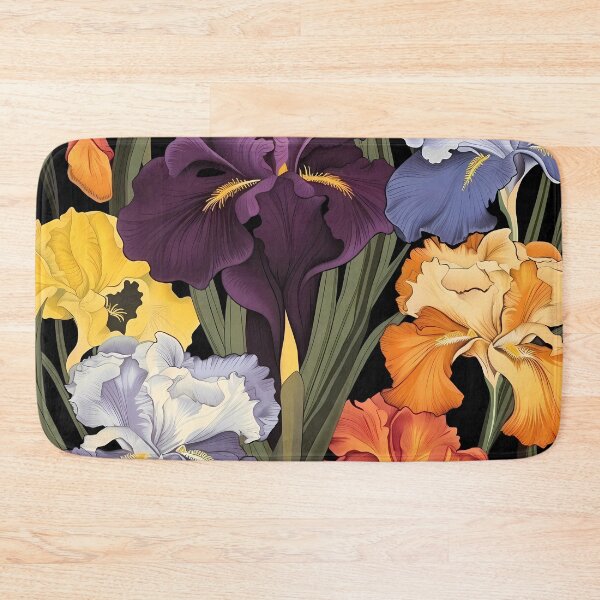 Item preview, Floral Pattern - Iris designed and sold by MTJ-Mushrooms.