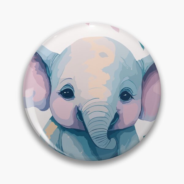Item preview, Joyful Elephant Amongst the Leaves designed and sold by blocarteartwork.