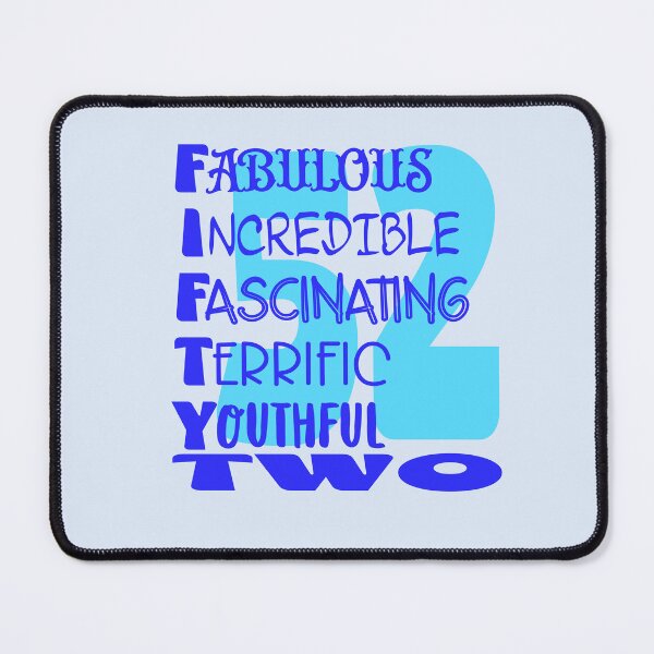 Item preview, 52 and fabulous designed and sold by giftfromheart.