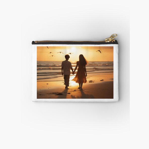Item preview, Walking on the beach #2 designed and sold by AIArtShopPro.