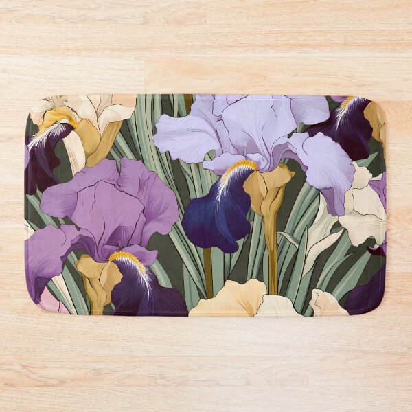 Item preview, Floral Pattern - Iris designed and sold by MTJ-Mushrooms.