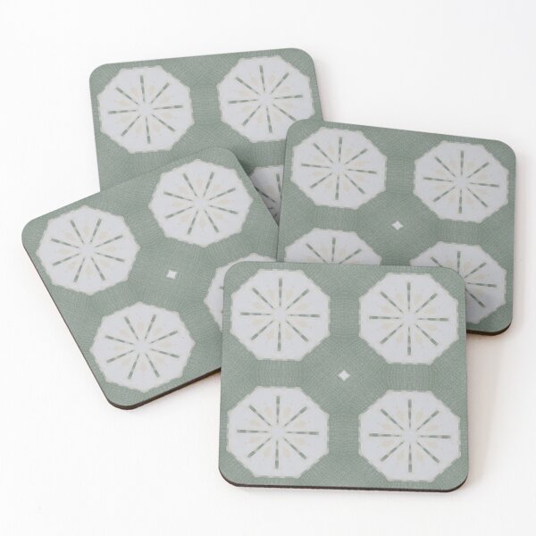 Item preview, Green Glimpse by Jenny Meehan Pattern Art  designed and sold by Jenny Meehan Art Prints and Patterns  .
