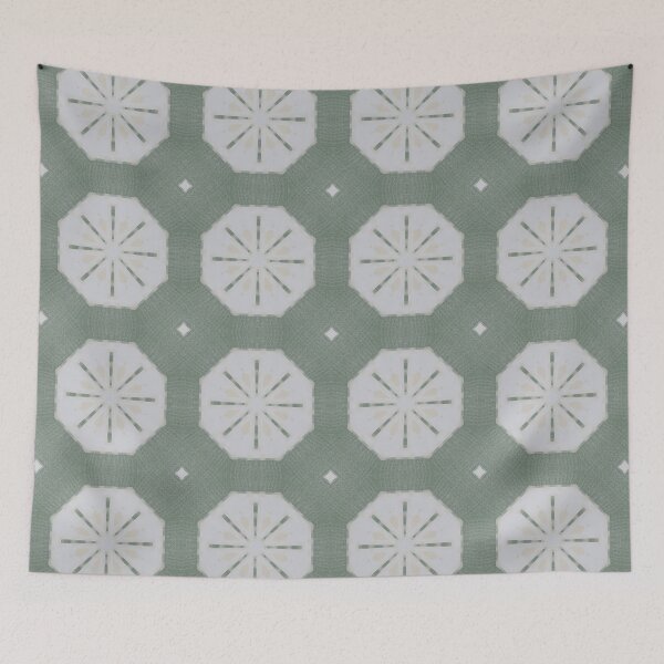 Item preview, Green Glimpse by Jenny Meehan Pattern Art  designed and sold by Jenny Meehan Art Prints and Patterns  .