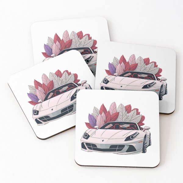 Item preview, Ferrari F12 portifeno white colour with flowers  designed and sold by Auto   apparel.