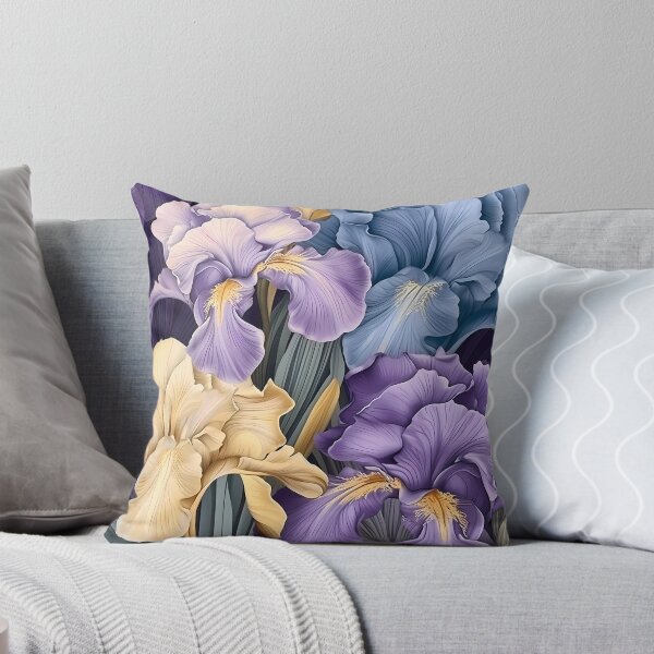 Item preview, Floral Pattern - Iris designed and sold by MTJ-Mushrooms.