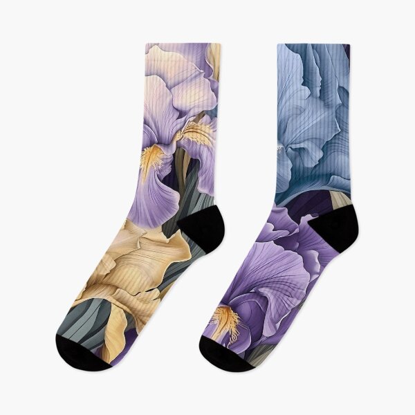 Item preview, Floral Pattern - Iris designed and sold by MTJ-Mushrooms.