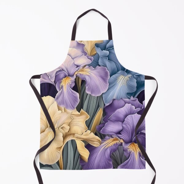 Item preview, Floral Pattern - Iris designed and sold by MTJ-Mushrooms.