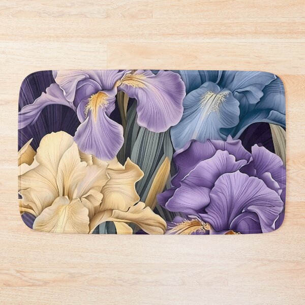 Item preview, Floral Pattern - Iris designed and sold by MTJ-Mushrooms.