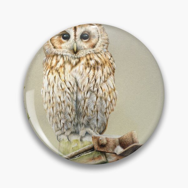Item preview, Tawny owl in the snow designed and sold by Sarah Trett.