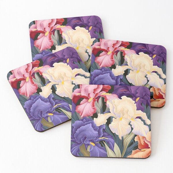Item preview, Floral Pattern - Iris designed and sold by MTJ-Mushrooms.