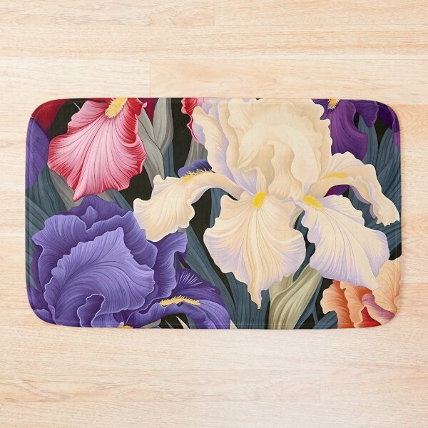 Item preview, Floral Pattern - Iris designed and sold by MTJ-Mushrooms.