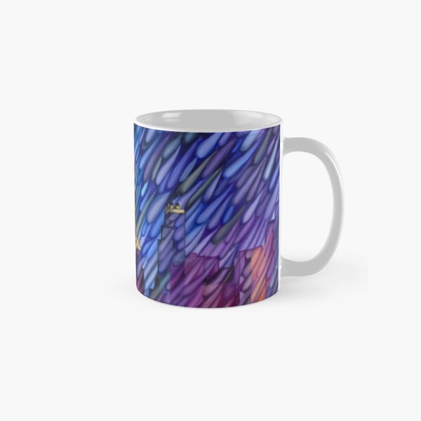 City in the Rain Classic Mug