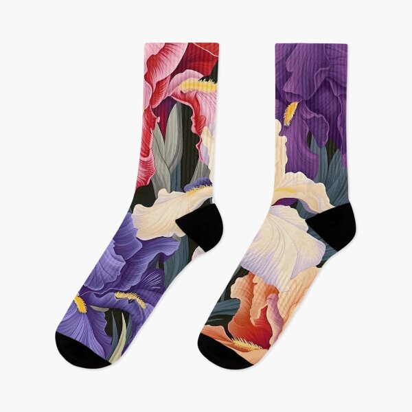 Item preview, Floral Pattern - Iris designed and sold by MTJ-Mushrooms.