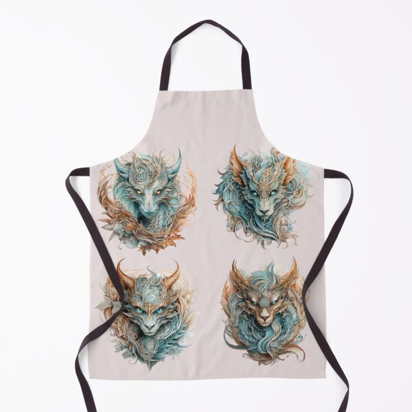 Item preview, Dragon heads in the vines designed and sold by MarcinCollie.