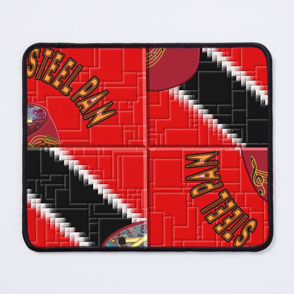 Item preview, GREAT TRINIDAD AND TOBAGO FLAG CARNIVAL SOUVENIR - STEEL PAN FLAG MUSIC INSTRUMENT NOTES FANTASY - GREAT GIFT FOR CALYPSO LOVER designed and sold by Ralek.