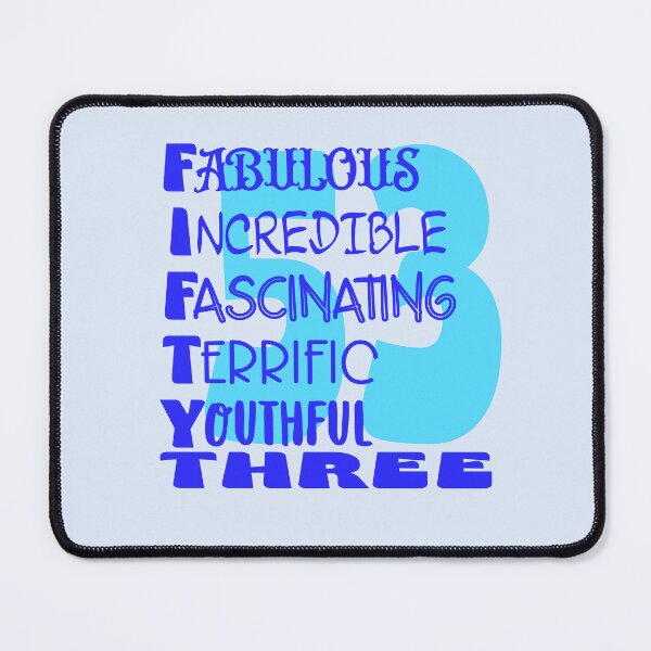 Item preview, 53 and fabulous designed and sold by giftfromheart.