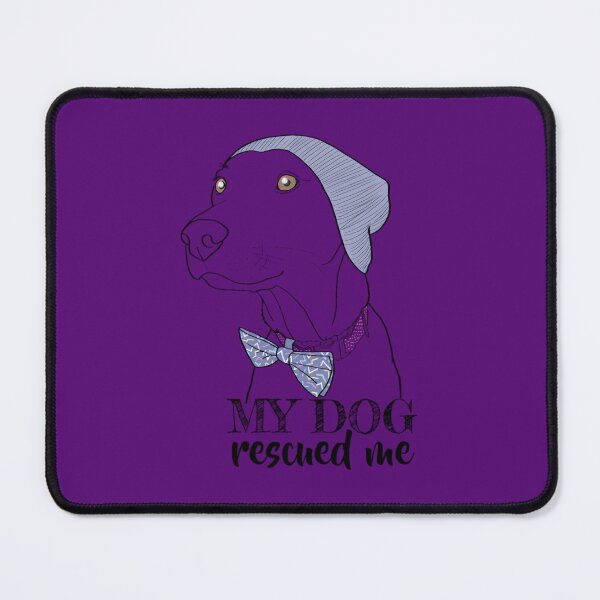 Item preview, My dog rescued me, pitlab illustration designed and sold by utrgwwtbl53.