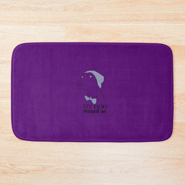 Item preview, My dog rescued me, pitlab illustration	 designed and sold by utrgwwtbl53.