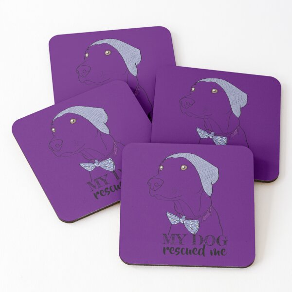 Item preview, My dog rescued me, pitlab illustration	 designed and sold by utrgwwtbl53.