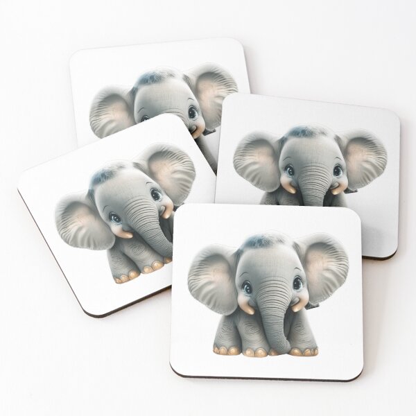 Item preview, Cute Baby Elephant designed and sold by Animagain.