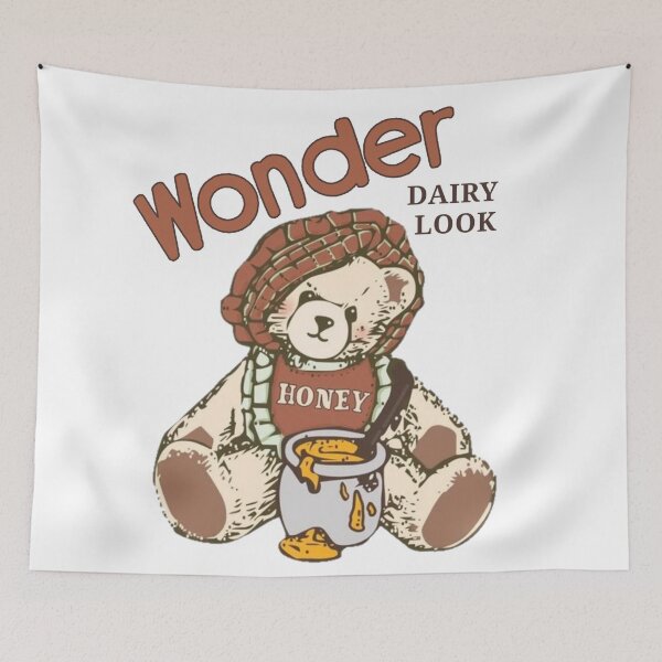 Item preview, Cute bear wonder dairy look art designed and sold by Loveartse.