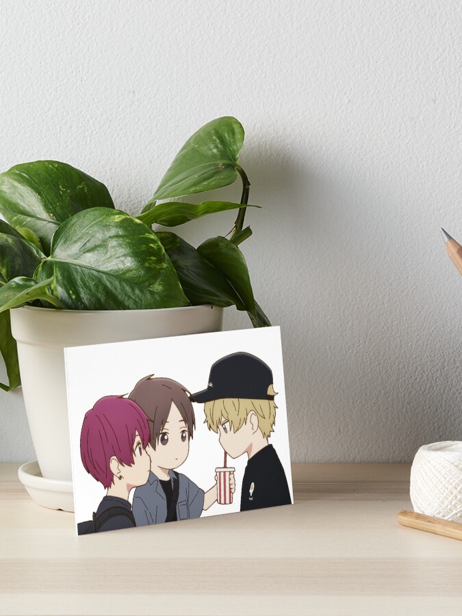 Hayate , Shun and Souma - Cool Doji Danshi Art Board Print for