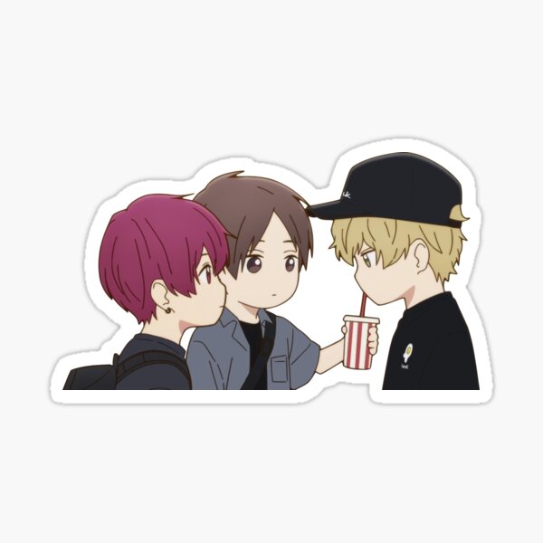 Hayate , Shun and Souma - Cool Doji Danshi Sticker for Sale by