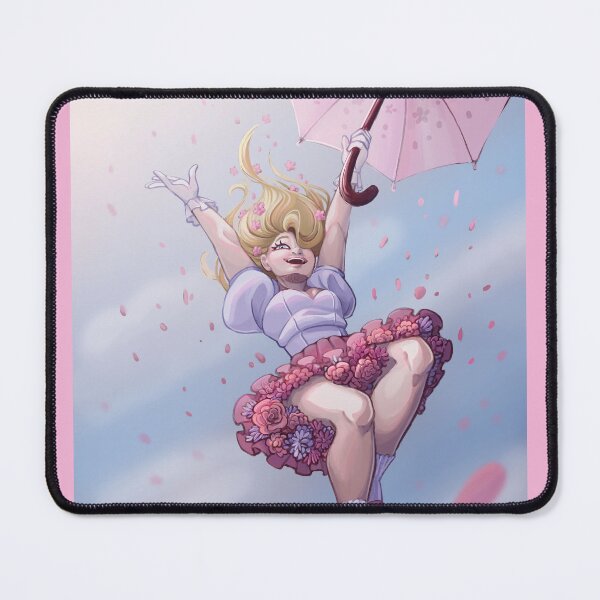 Item preview, Girl in a shower of petals designed and sold by Aledoodlegirl.