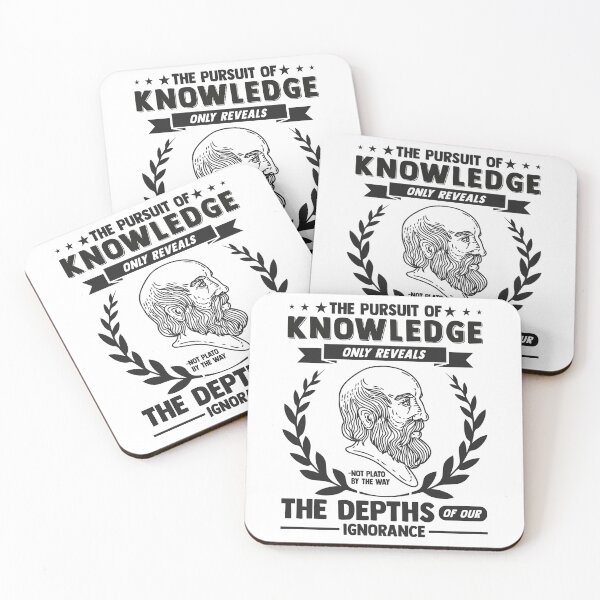 Item preview, Plato Demotivational Quotes - The Depths of Our Ignorance designed and sold by CMTees.