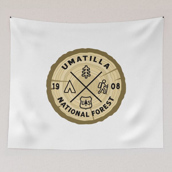 Item preview, Umatilla National Forest Log Slice designed and sold by VanyaKar.