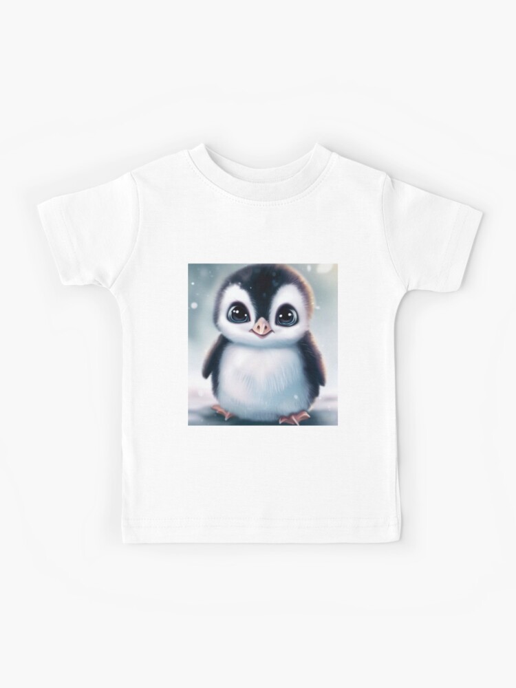 Kinder T-Shirt for Sale mit Niedlicher Baby-Pinguin - Niedliche Tierbabys  von baby-animal-art
