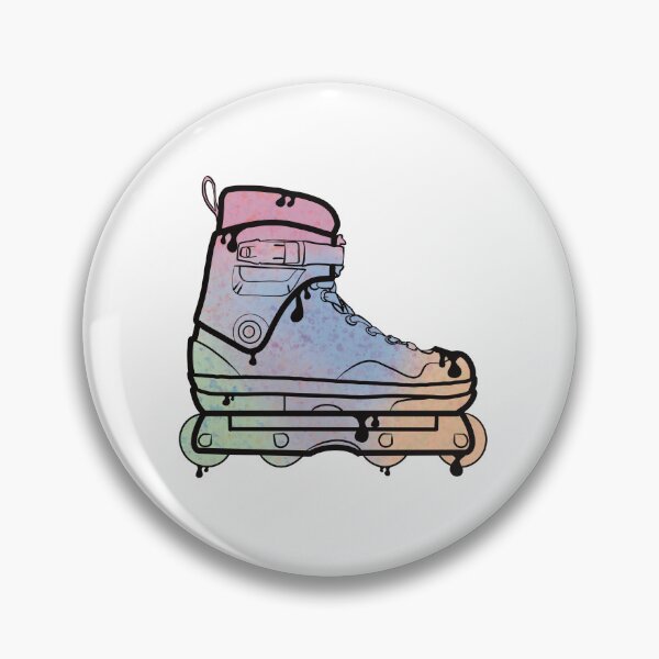 Item preview, Graffiti Style Aggressive In-line Skate  designed and sold by HockeyGhost.