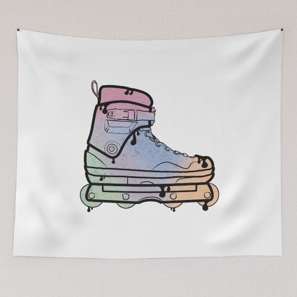 Item preview, Graffiti Style Aggressive In-line Skate  designed and sold by HockeyGhost.