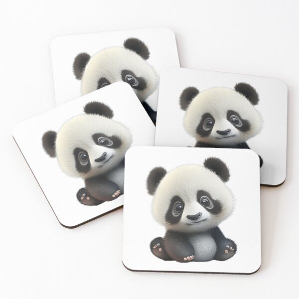 Aperçu de l'œuvre Panda bébé mignon créée et vendue par Animagain.